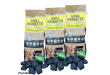 Pflanzen Grillbriketts 3 Kg Brenndauer 2 - 3 Stunden