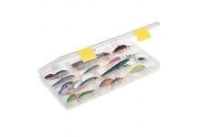 Plano ProLatch 3600 Thin StowAway Angelbox mit verstellbaren Fächern 27,9 x 18,4 x 2,9 cm Angelbox - Angelzubehörbox 