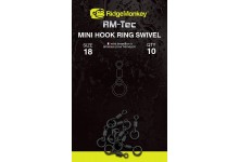 Ridge Monkey RMT097 Tec Mini Hook Ring Swivel