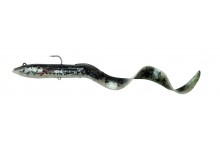Savage Gear 4D Real Eel 20 cm 38 g S Black / Green Softbait