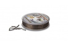 Sänger Stahlvorfach Kit 1x7 10 Meter 6 KG Tragkraft inkl. Klemmhülsen